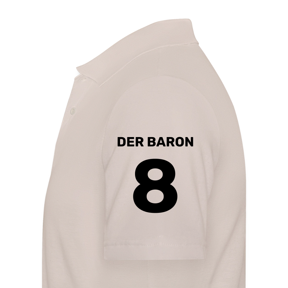 Der Baron - NRW TOP 8 Poloshirt - limitiert auf 200 Stück - Beige