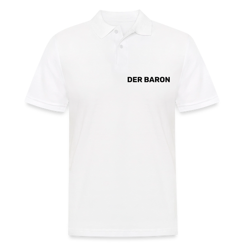 Der Baron - NRW TOP 8 Poloshirt - limitiert auf 200 Stück - Weiß