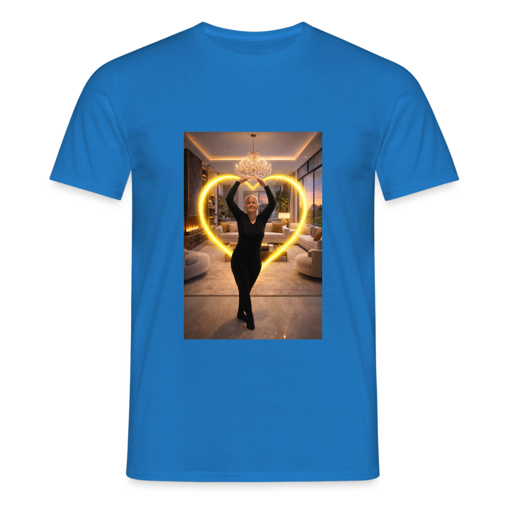 SANDY – „Gut genug“ Männer-Fan-Shirt | Starkes Statement für echte Fans - Royalblau
