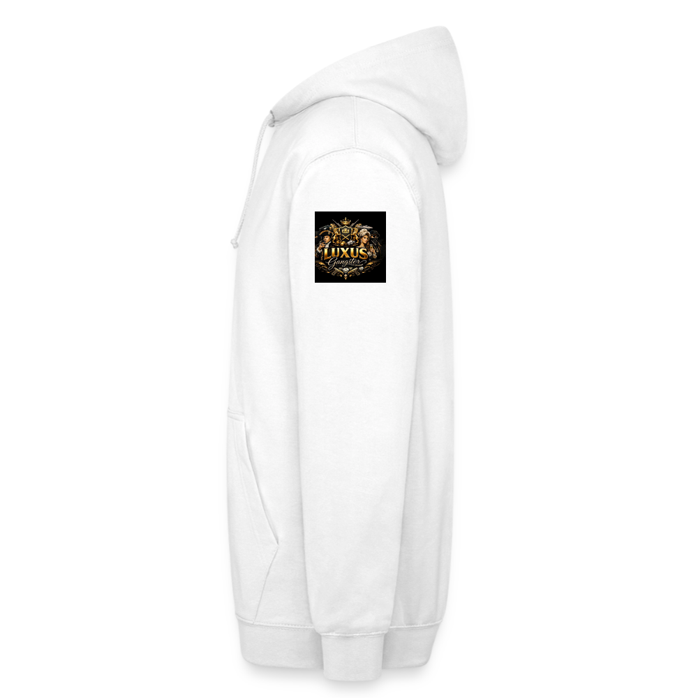 Unisex Hoodie – „Der Baron" Edition | Luxus Gangster - white