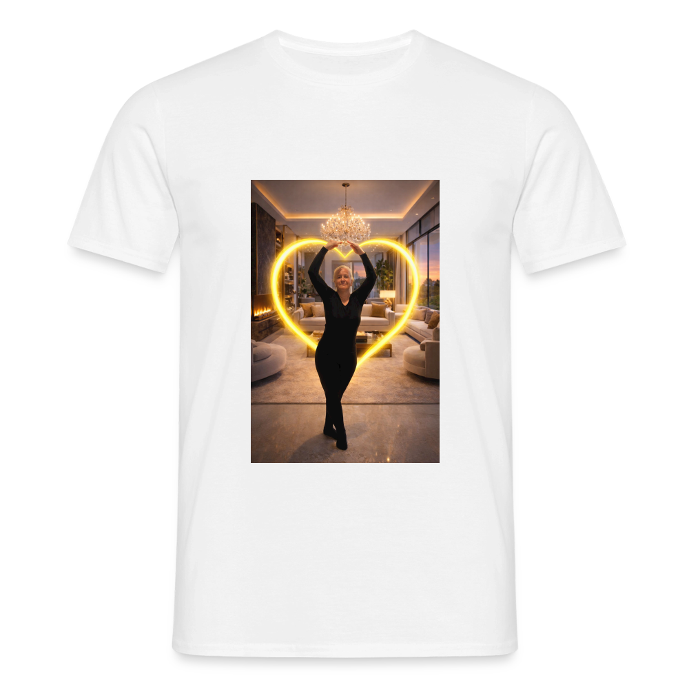 SANDY – „Gut genug“ Männer-Fan-Shirt | Starkes Statement für echte Fans - Weiß