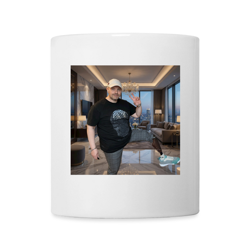 DER BARON Signature Fan-Tasse – Stärke. Stil. Leben. Mehr als eine Tasse – ein tägliches Statement für echte Kämpfer und wahre Fans. - Weiß