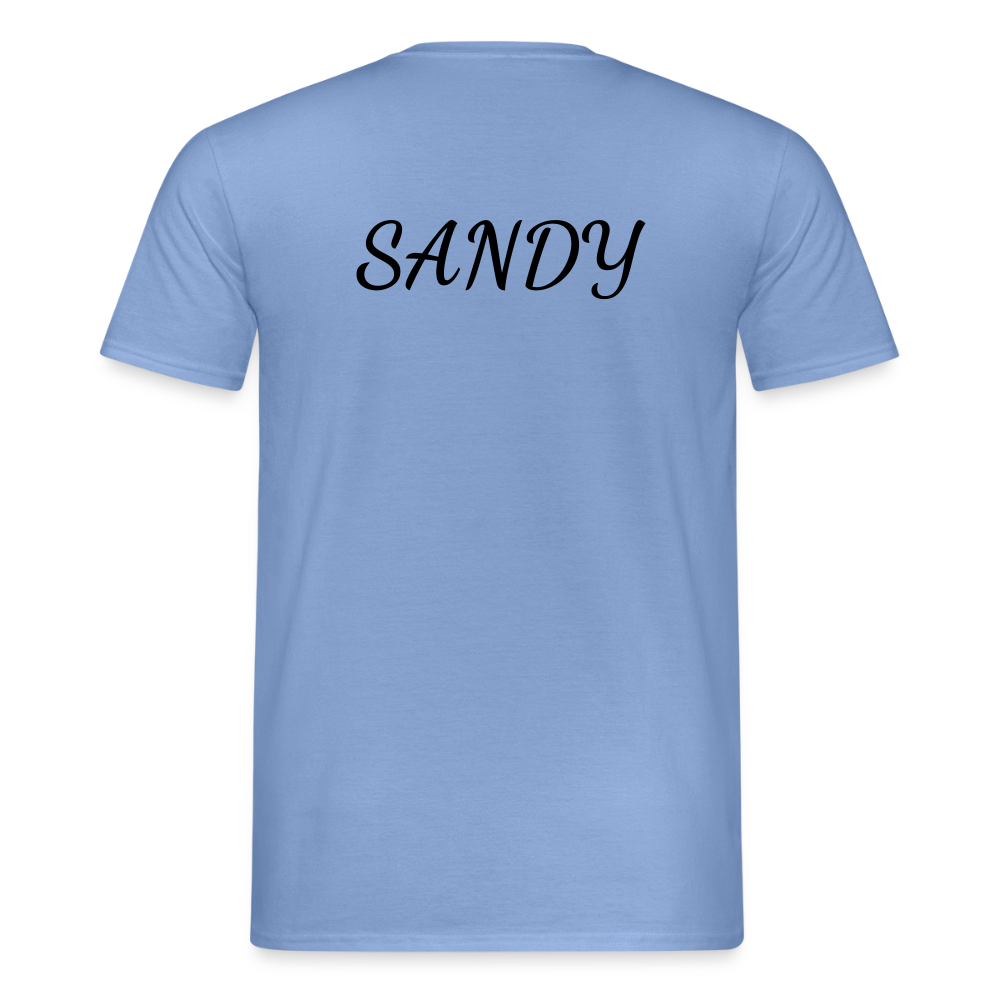 SANDY – „Gut genug“ Männer-Fan-Shirt | Starkes Statement für echte Fans - Carolina Blue