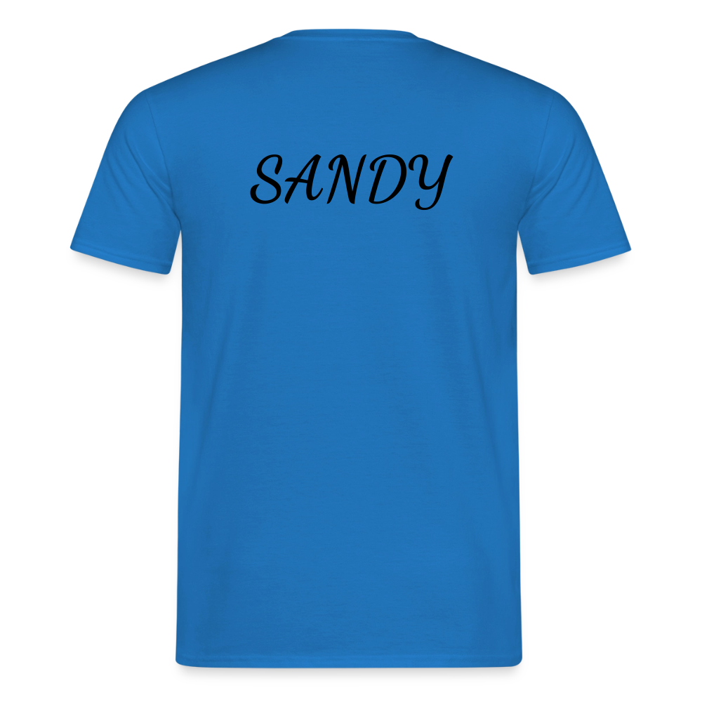 SANDY – „Gut genug“ Männer-Fan-Shirt | Starkes Statement für echte Fans - Royalblau